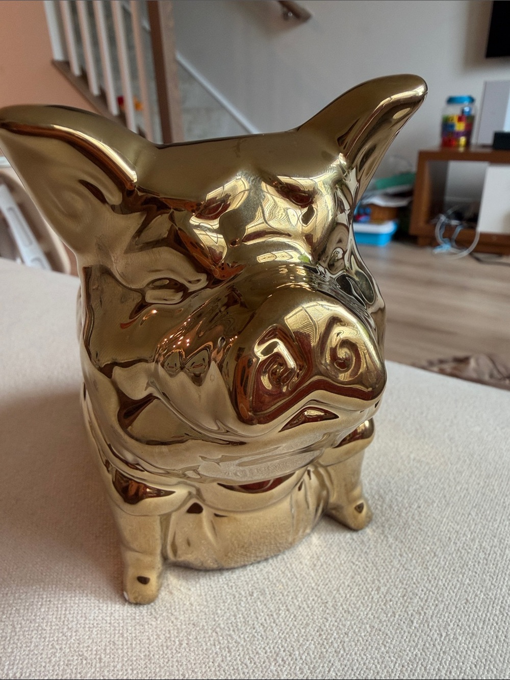 WhistlePig Whiskey Gold Metallic Geeki Tikis Pig Mug Limited Edition 2025